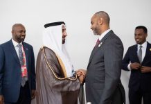Guddoomiyaha Golaha Shacabka oo kulan la yeeshay Madaxweynaha Baarlamaannada Carabta