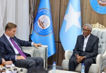 Guddoomiyaha aqalka sare oo qaabilay danjiraha cusub ee Midowga Yurub
