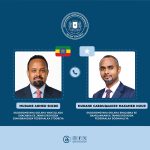 Guddoomiyaha Baarlamaanka Soomaaliya oo hambalyo u diray dhiggiisa Itoobiya